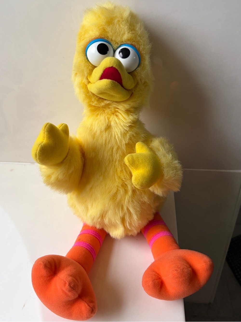 Vintage Playskool Sesame Street Big Bird Hand Puppet